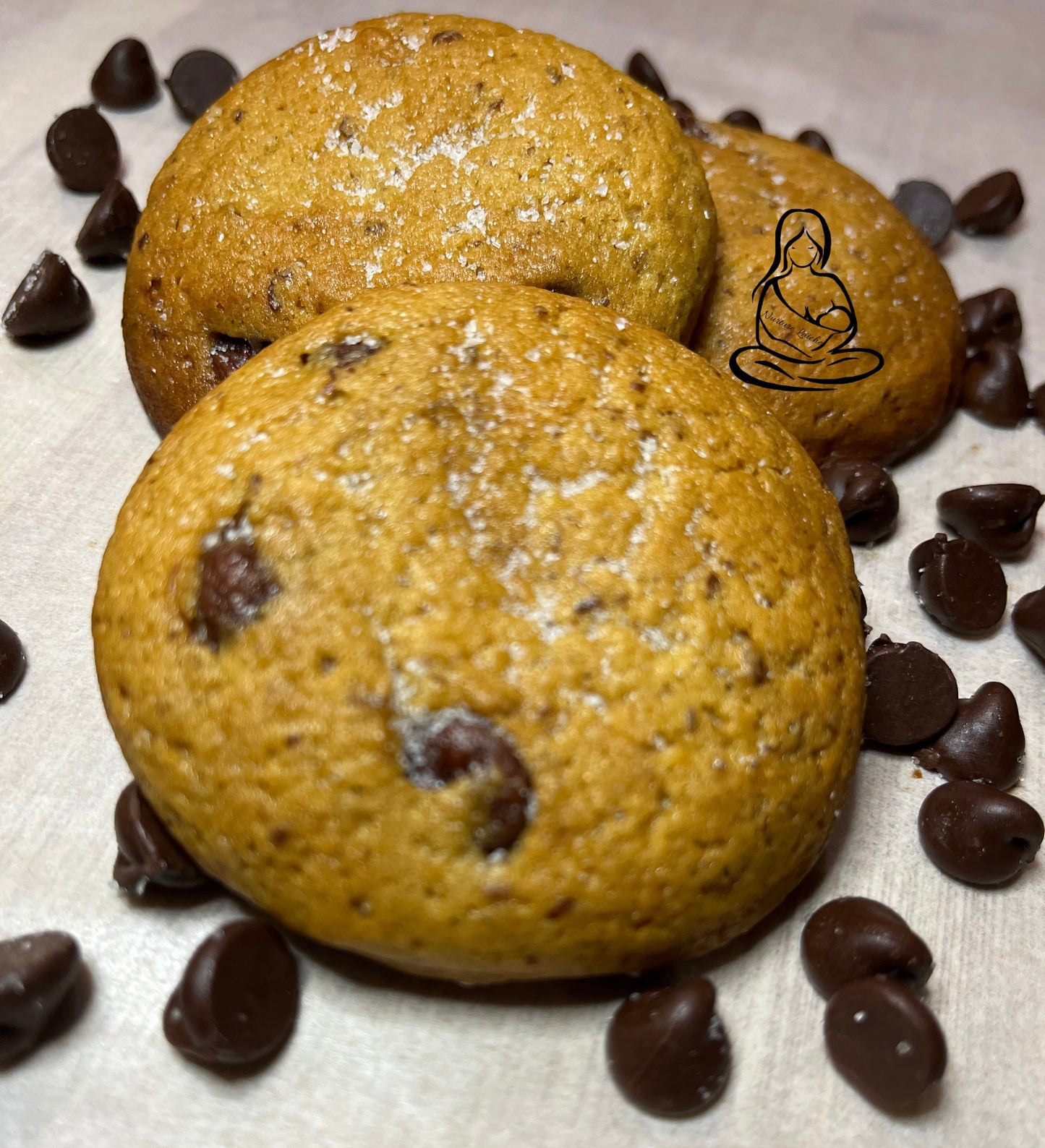 Salted Chocolate Chip Cookies